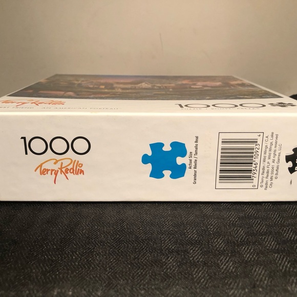 Buffalo Terry Redlin Puzzle - Serene Evening Scene - Picture 3 of 5